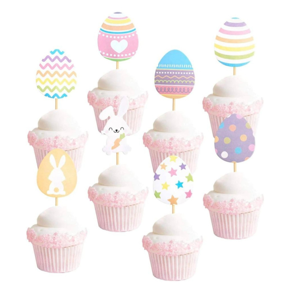 Easter Cupcake Toppers, 30pcs - Picture 2 of 10